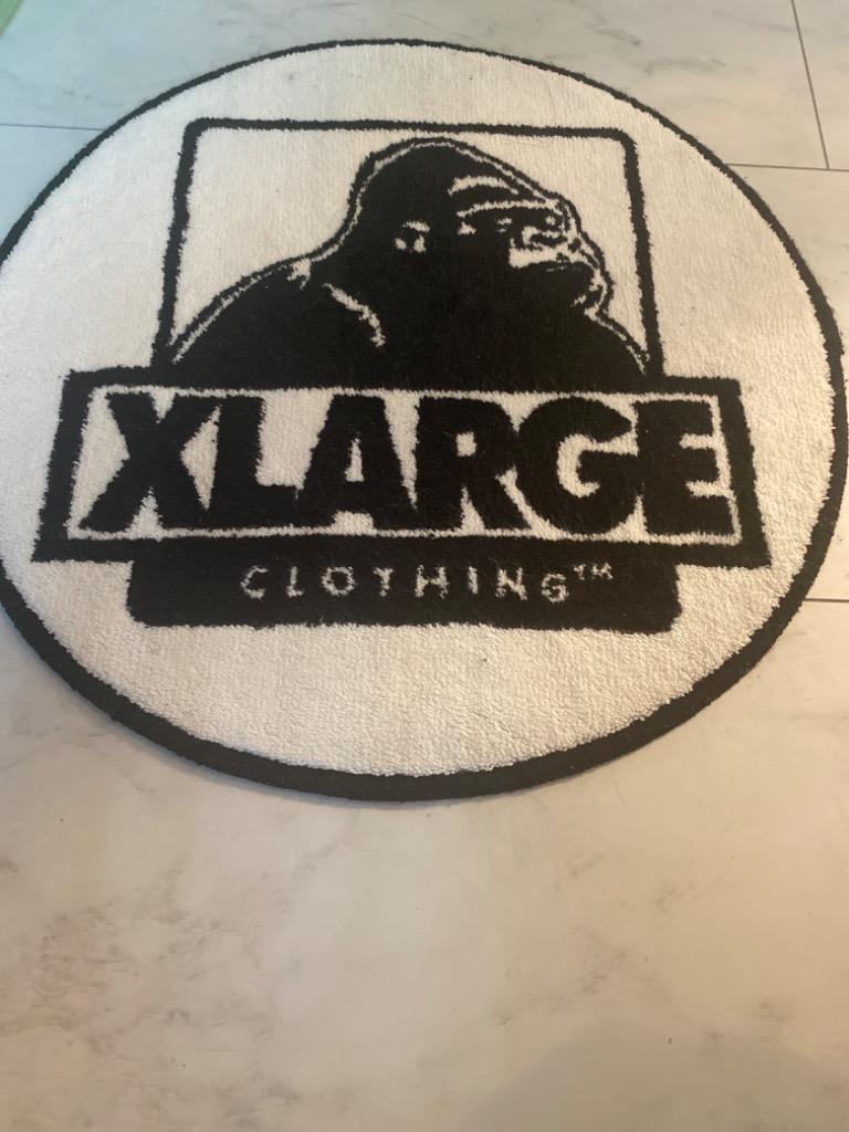 エクストララージ XLARGE 50×50cm ボックスロゴラグマット