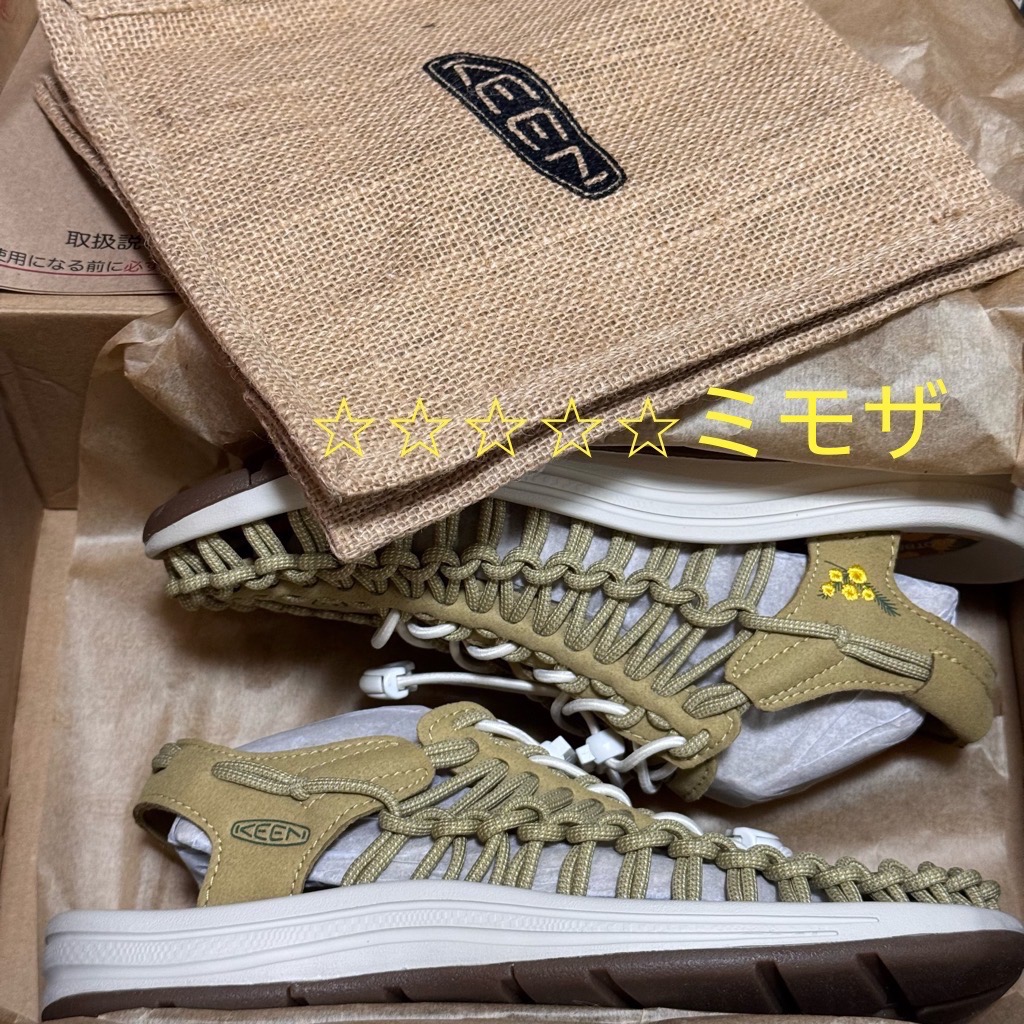 【美品】keen ユニークサンダル　24cm 楽天市場】キーン KEEN “UNEEK” サンダル ユニーク 編み込み