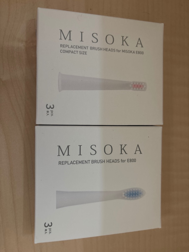 MISOKA(ミソカ) 電動歯ブラシ交換用ブラシ“レギュラーサイズ” 3