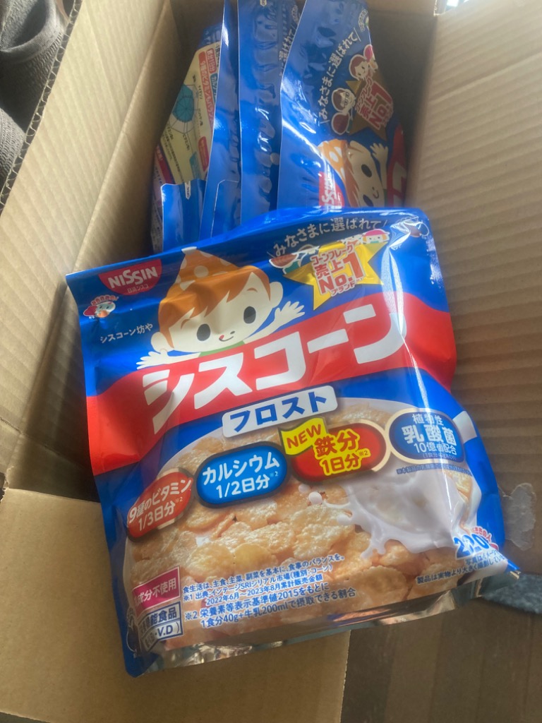 日清シスコ シスコーン フロスト 220g×8袋入｜ 送料別 : 味園