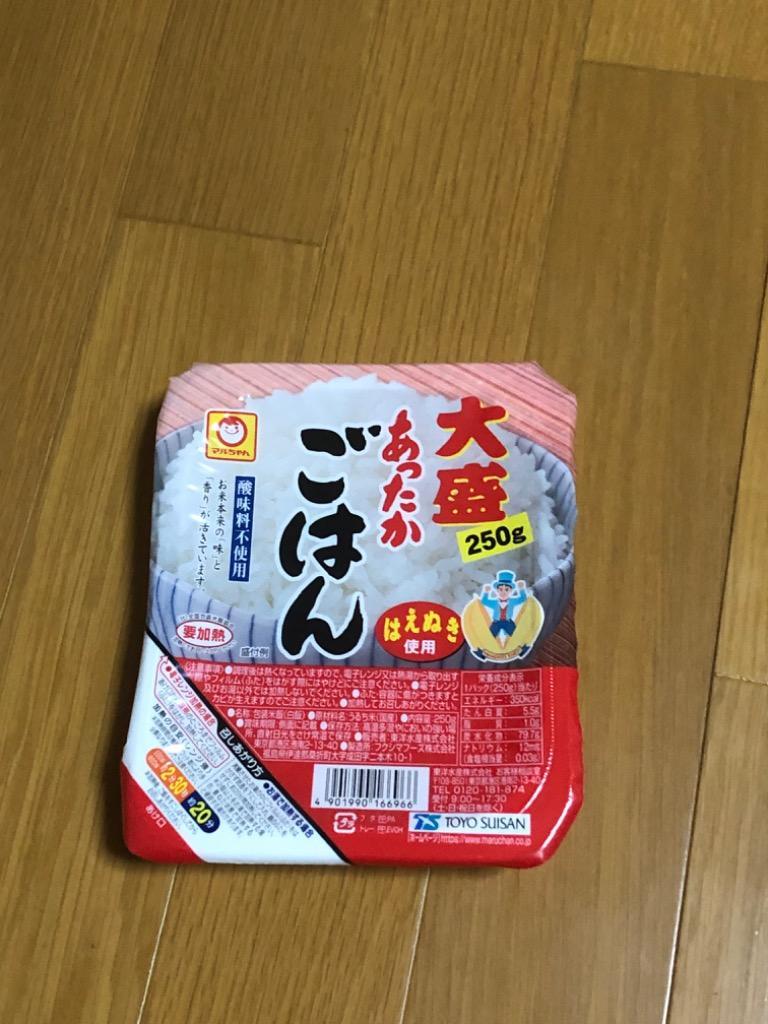 東洋水産 東洋水産 あったかごはん 大盛 250g×20個 レトルトご飯、包装