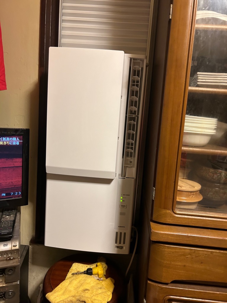 CORONA（住宅設備） CORONA コロナ 窓用エアコン 冷暖房兼用 ホワイト