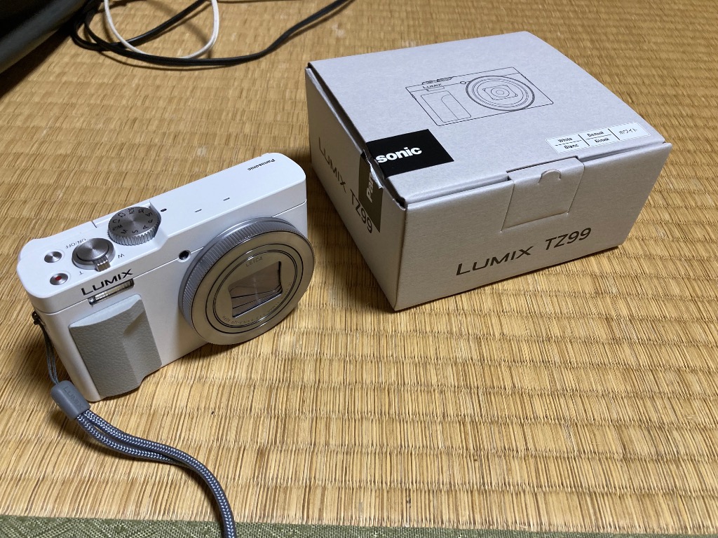 LUMIX DC-TZ99-W ホワイト パナソニック DC-TZ99-W デジタルカメラ LUMIX ホワイト DCTZ99W