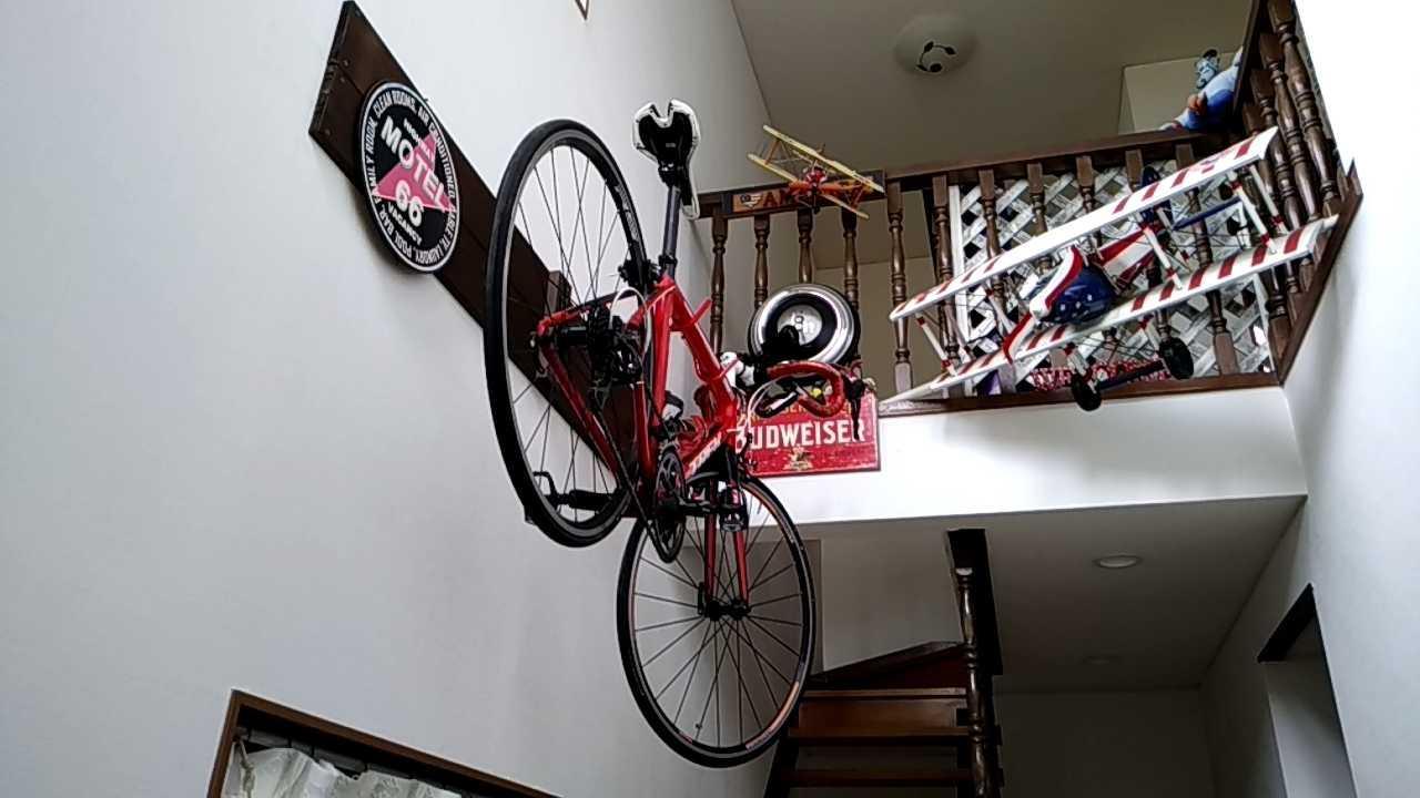 B029』フック式自転車スタンド １台用/ディスプレイフック保管/きれいに室内壁掛、Myバイクおしゃれ！ :b029:MIXY4 - 通販 -  Yahoo!ショッピング