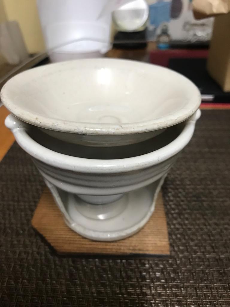 黒いぶし茶香炉（電気式では出せない香り）（翌日お届け）【和製アロマ】【アロマバーナー】【和風アロマ】（茶葉は付属しません）902-2991 : 902-2991:三好商店ヤフー店 - 通販 - Yahoo!ショッピング