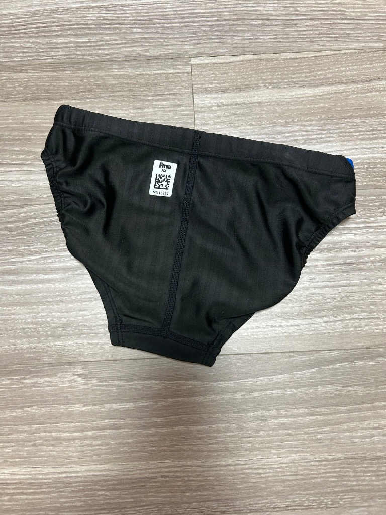 オ*ー様 MIZUNO 競パン ポロパン 未使用 Mサイズ　ブラック×グリーンス MIZUNO（ミズノ） ミズノ公式 競泳用Vパンツ メンズ ブラック×ライト