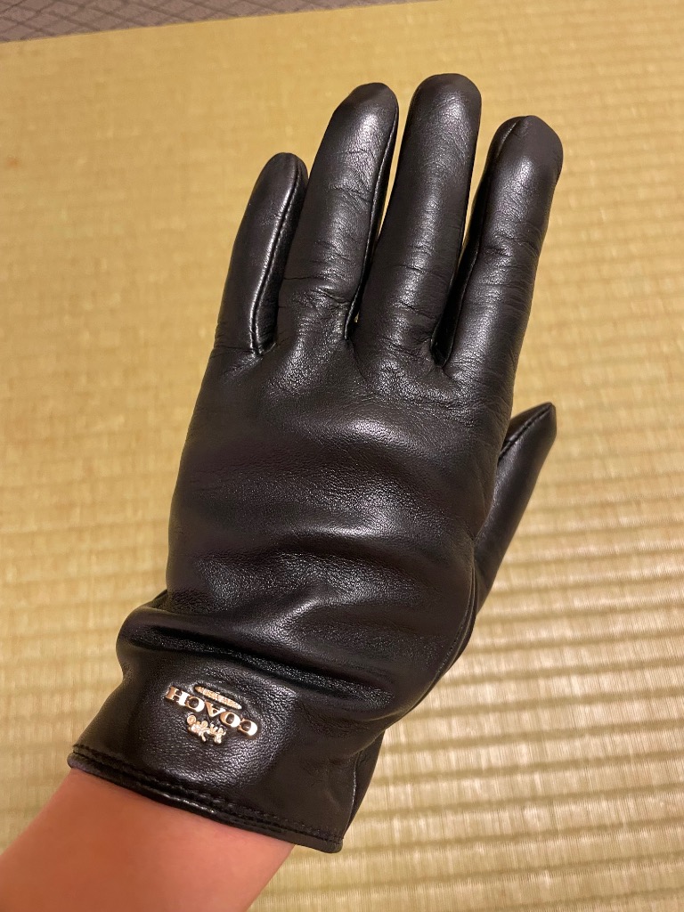 COACH（コーチ） 手袋 レディース COACH gloves グローブ ブラック