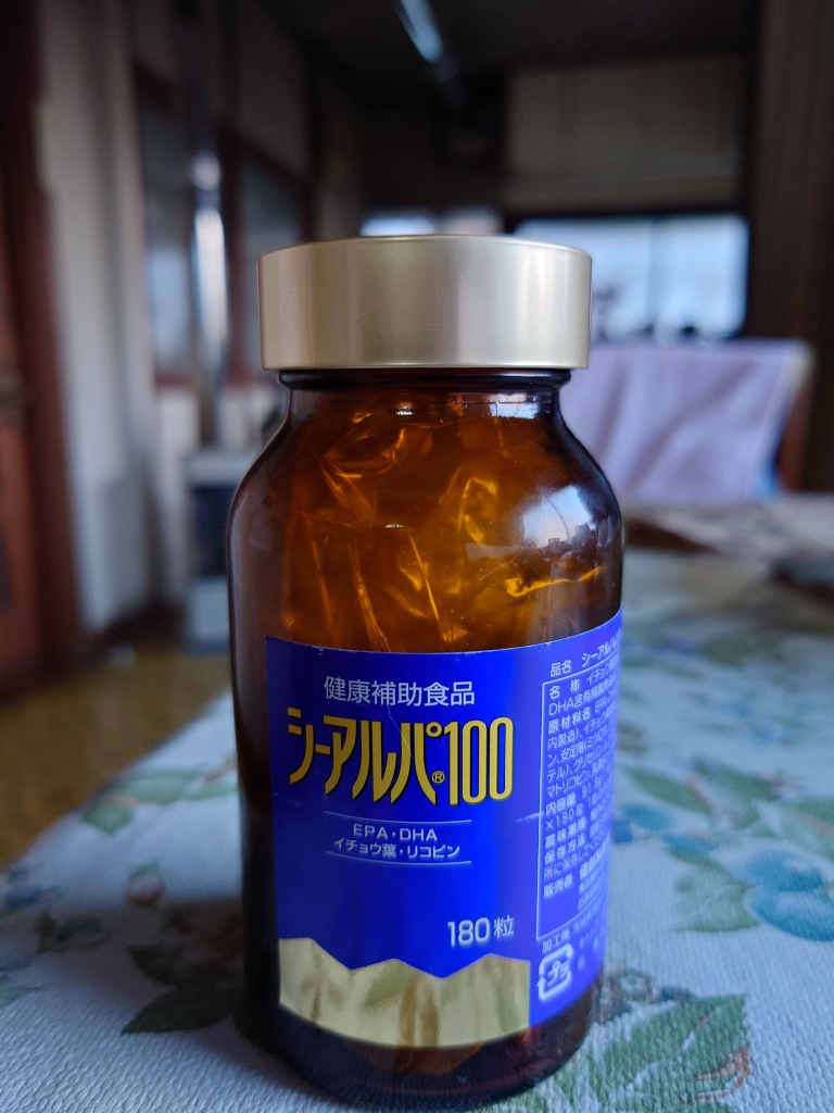 シーアルパ100 １８０粒×２個 箱無し EPA DHA イチョウ葉 健創製薬 イチョウ葉乾燥エキス・EPA・DHA含有精製魚油加工食品 :  4987926039023 : MKラボ - 通販 - Yahoo!ショッピング