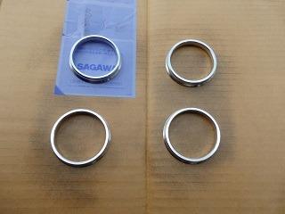 アルミ製円形ハブ 日本製 Amazon | KYO-EI [ 協永産業 ] HUB CENTRIC RING 73mm/60mm 2個