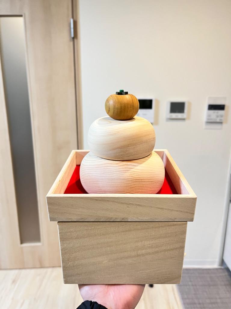 国産ヒノキ木製鏡餅② 国産ヒノキ木製鏡餅② ヒノキの木製 鏡餅 - Kanaete(カナエテ