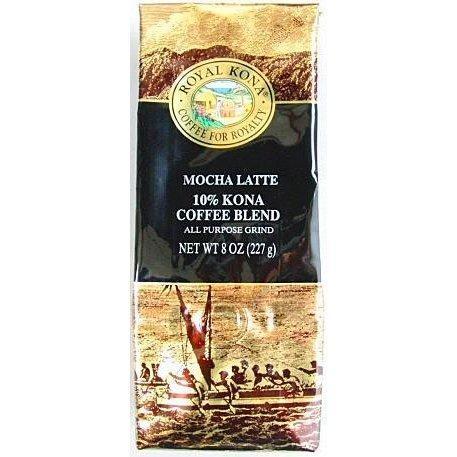 ROYAL KONA COFFEE ロイヤルコナコーヒー/モカラテ/10%KONA・粉