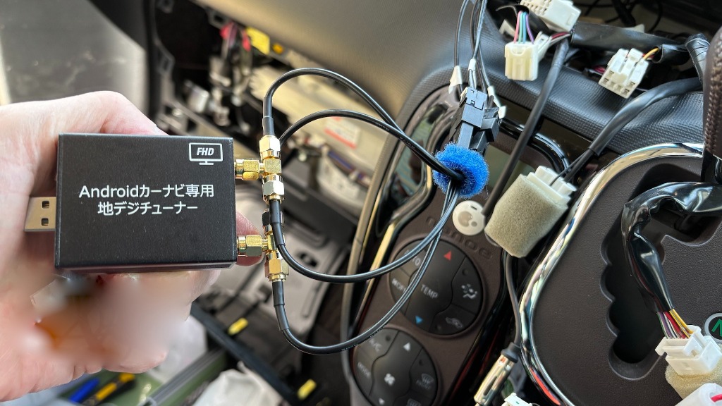 androidカーナビ専用 フルセグ地デジチューナー USB接続TV受信