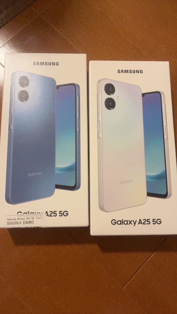 Galaxy A SCG33 A25 5G サムスン SIMフリー au 新品・未使用