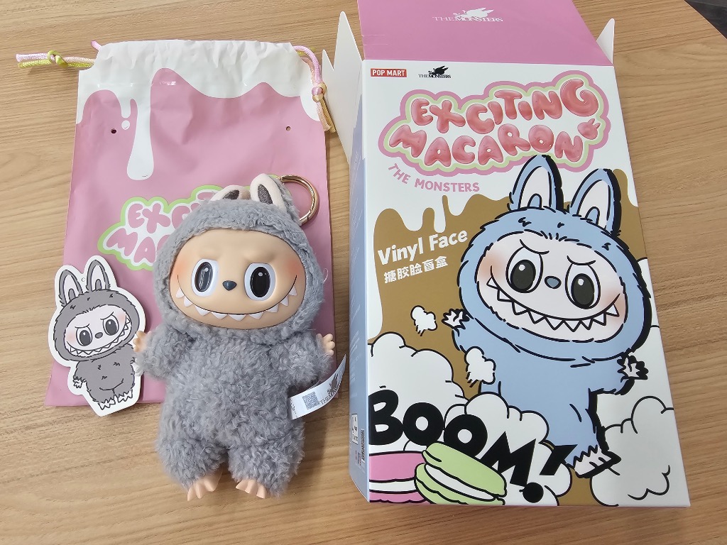 Popmart Labubu ExcitingMacaron 正規品 セット Amazon | POP MART THE MONSTERS Exciting Macaron ぬいぐるみ