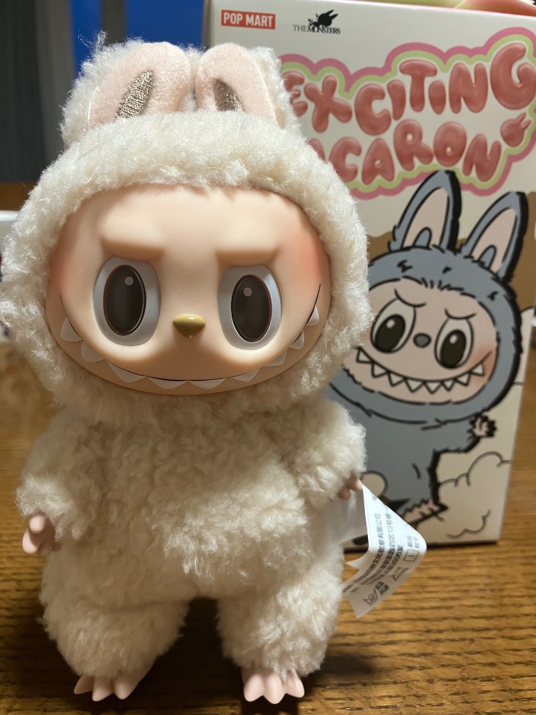 POP MART Exciting Macar ぬいぐるみ1体 開封済み Amazon.co.jp: POP MART THE MONSTERS Exciting Macaron Plush