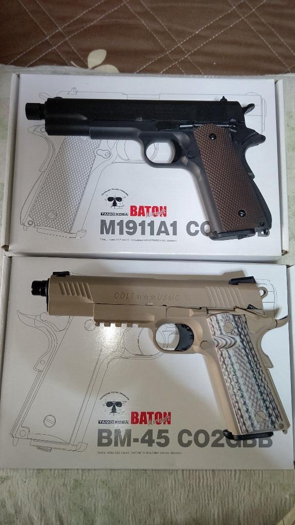 BATON TANIO-KOBA BM-45 米海兵隊仕様　CO2 ガスガン BATON TANIO-KOBA BM45 BM-45 FDE 米海兵隊仕様 CO2ガスブロー