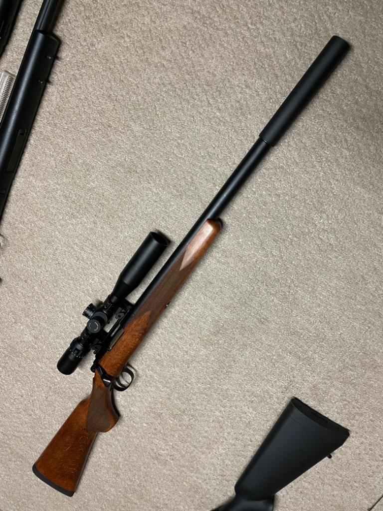 CAW MULE VSR-10 G-スペック両用 チェッカリング 木製ストック