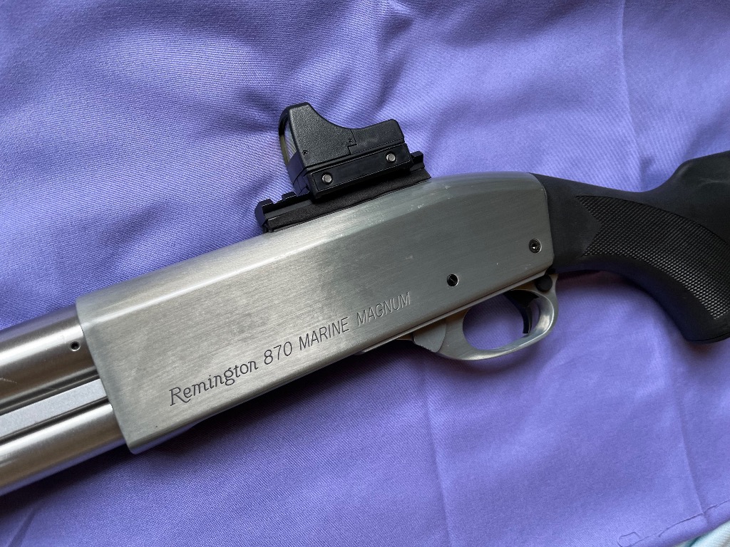 S&T レミントンM870ロング ブラック/シルバー エアーポンプアクション