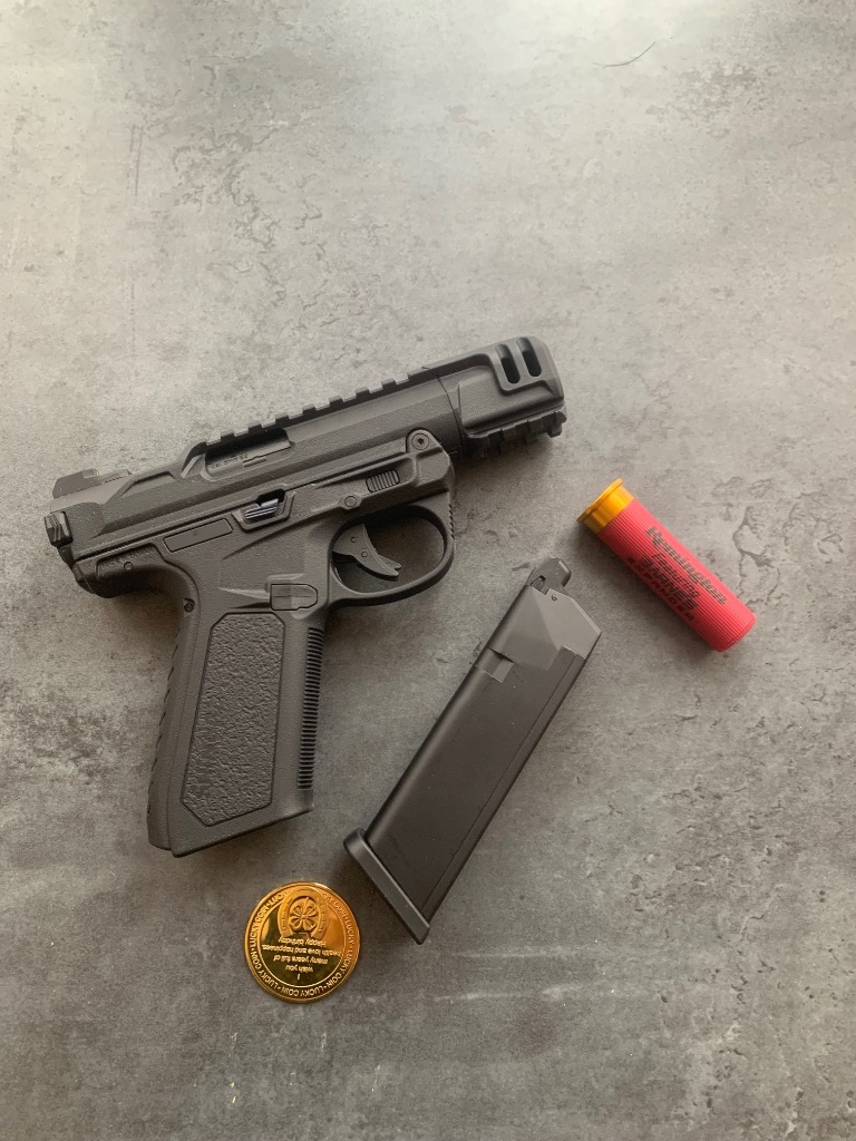 エアガン ACTION ARMY AAP-01C ガスガン ActionArmy AAP01C アサシンコンパクト/ガスブローバック -BLACK