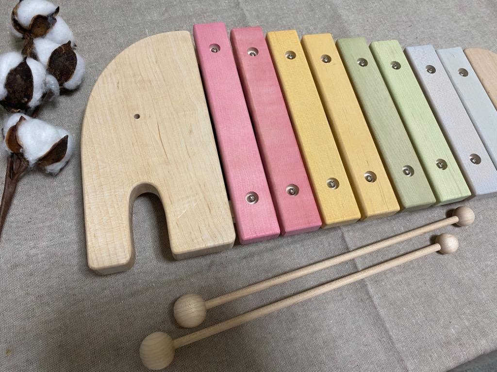 木のおもちゃ 楽器 木琴 おもちゃ 木製 子供用 赤ちゃん 日本製 出産祝い 男 女 3歳 誕生日プレゼント エレファントシロフォン :ed-ele:木 のおもちゃ もくぐるみ Yahoo!店 - 通販 - Yahoo!ショッピング