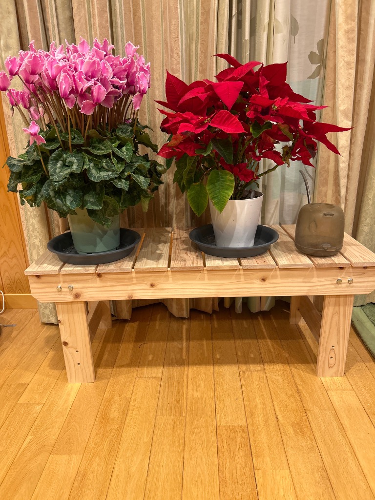 天然檜　ひのき　ベンチ、台、花台 imgrc0077976335.jpg