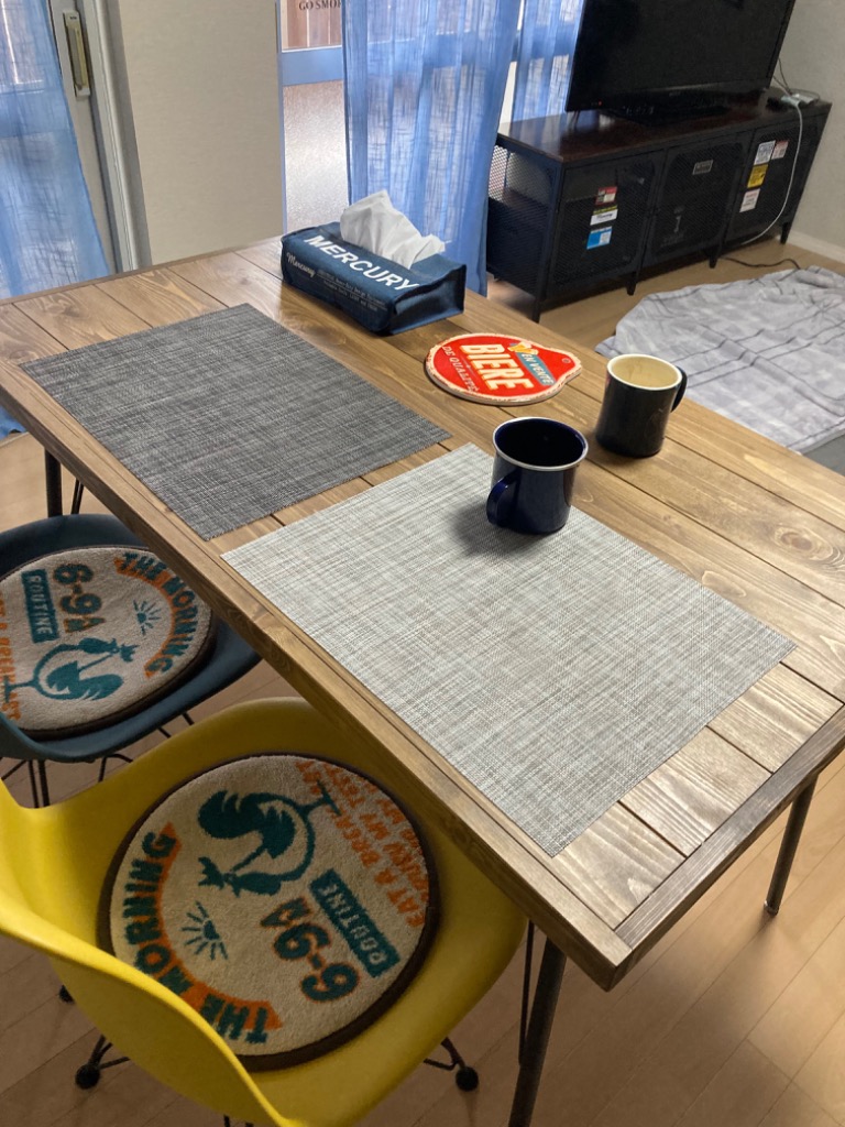 ダイニングテーブル 幅120 おしゃれ 天然木 パイン無垢材