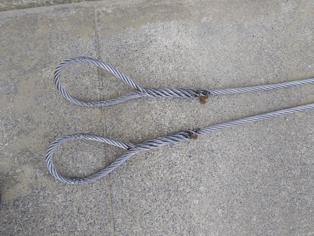 JISワイヤーロープ 黒(O/O) 6x24 12mm カット販売 ワイヤロープ JISワイヤーロープ 黒(O/O) 6x24 12mm カット販売 ワイヤロープ