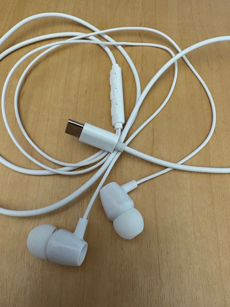 有線 イヤホン タイプc マイク付 Type-C コードあり なくさない 高音質