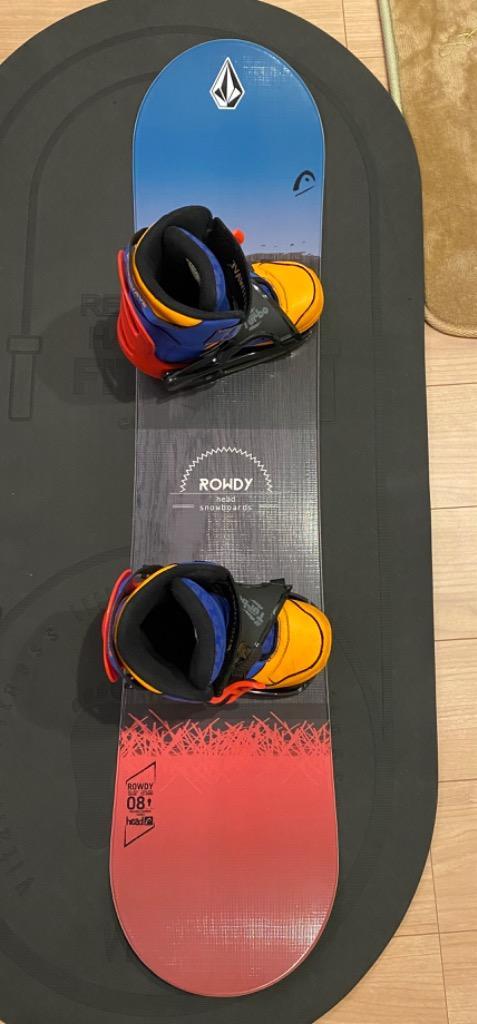 HEAD ヘッド キッズスノーボード　JR ROCKA 108cm 超アウトレットセールキッズスノーボード【HEAD・ヘッド】2023