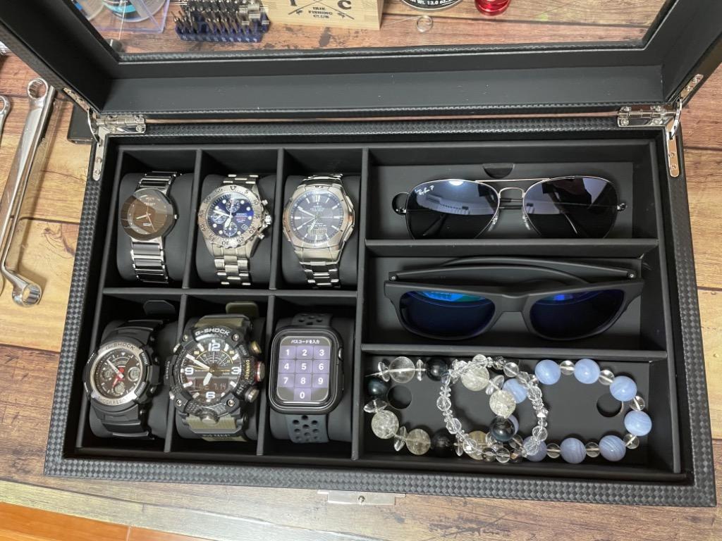 時計ケース 腕時計 ケース 時計 収納 ボックス サングラス 保管 