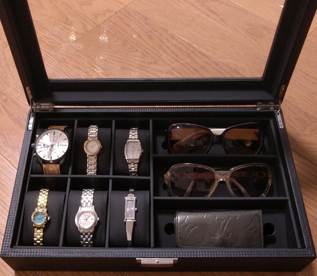 Seasonal Wrap入荷 アレスグラフィオ 店MC-CASES 腕時計ケース 最大8個の腕時計を収納できるキャリングハードケース トラベル ケース 防水 ロック可能 旅行や収