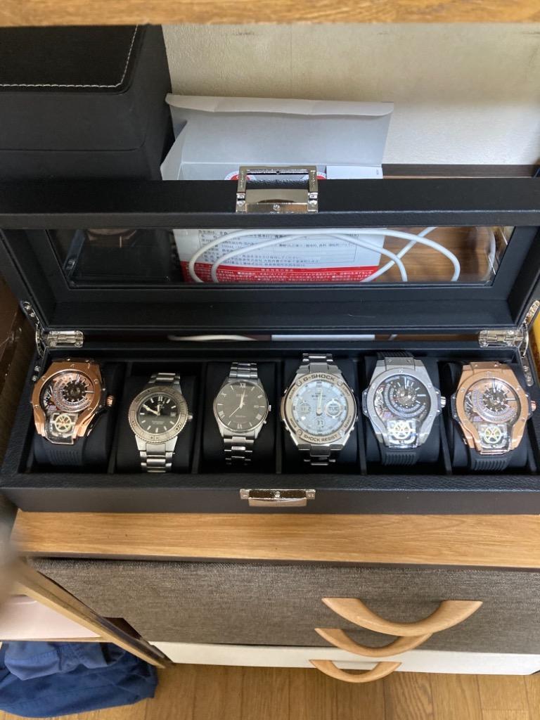 時計ケース 腕時計 ケース 時計 収納 ボックス 保管 コレクション 観賞 