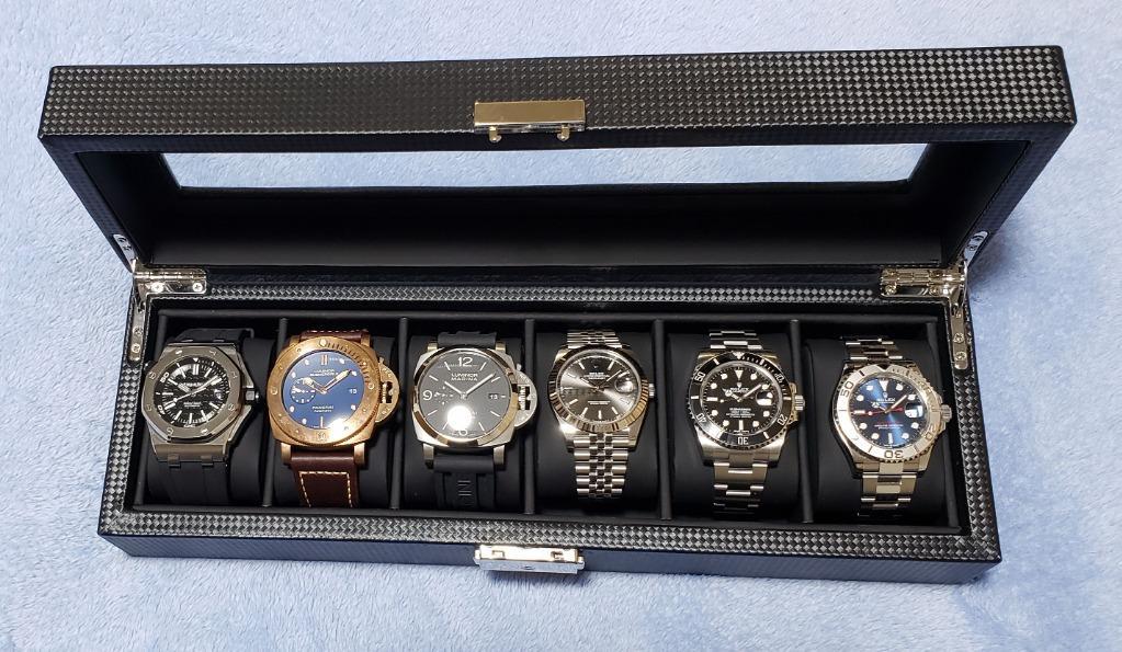 時計ケース 腕時計 ケース 時計 収納 ボックス 保管 コレクション 観賞 