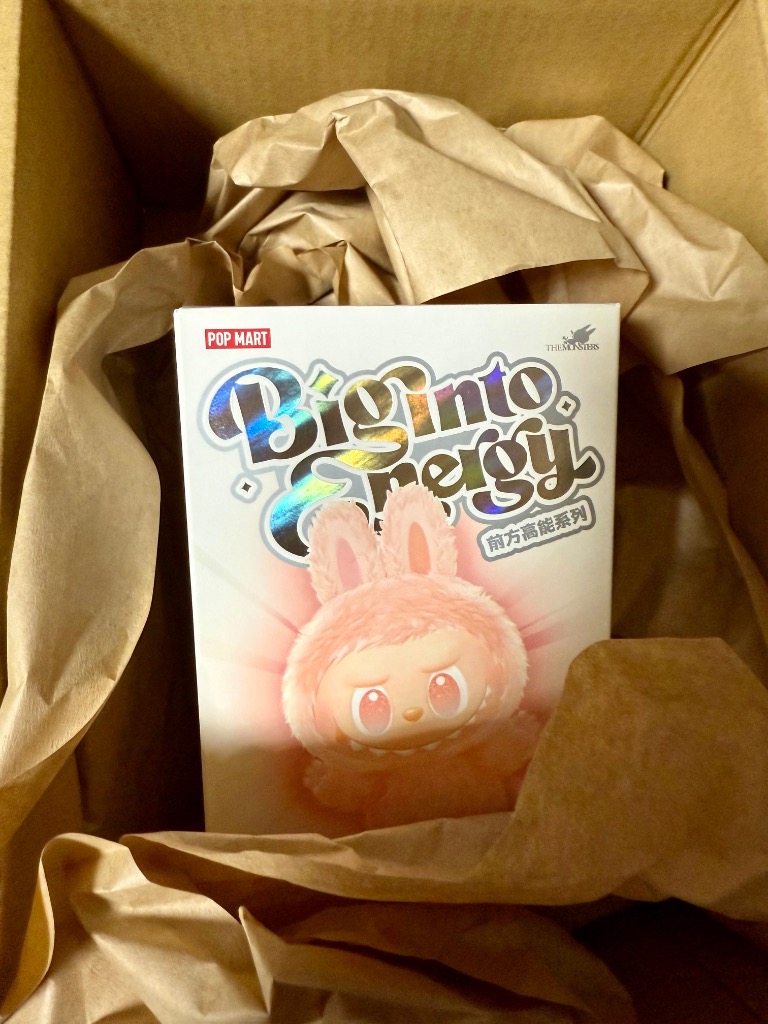 POP MART THE MONSTERS Big into Energy ぬいぐるみ 【1アソート