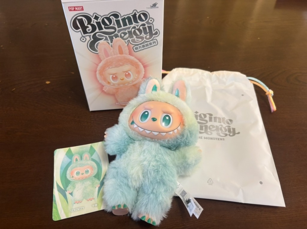 POP MART THE MONSTERS Big into Energy ぬいぐるみ 【1アソート