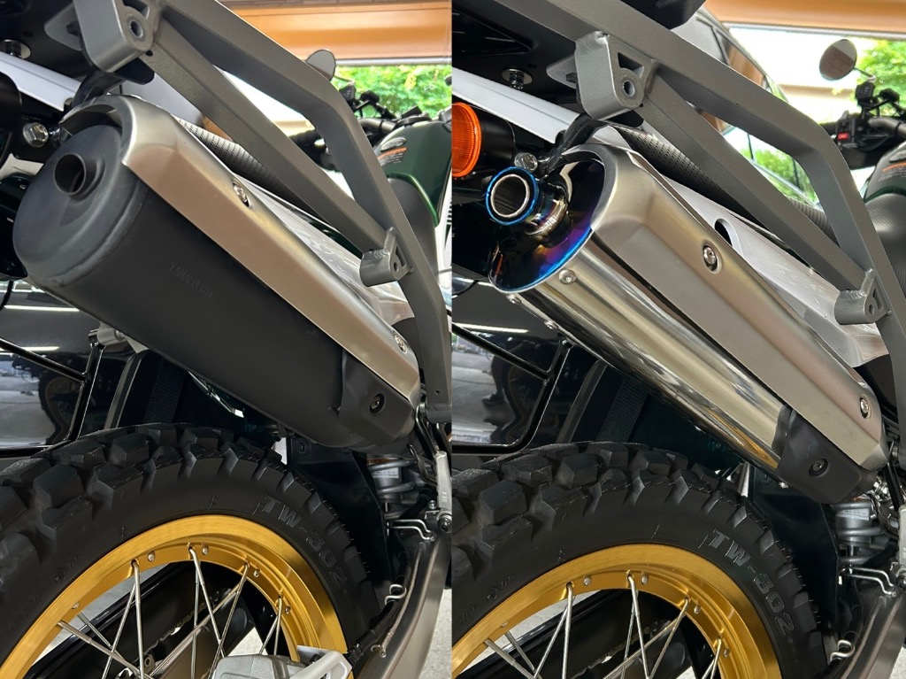 セロー250 ビームス　パワートレックマフラー 楽天市場】BEAMS ビームス マフラー G261-22-004 18~ SEROW250