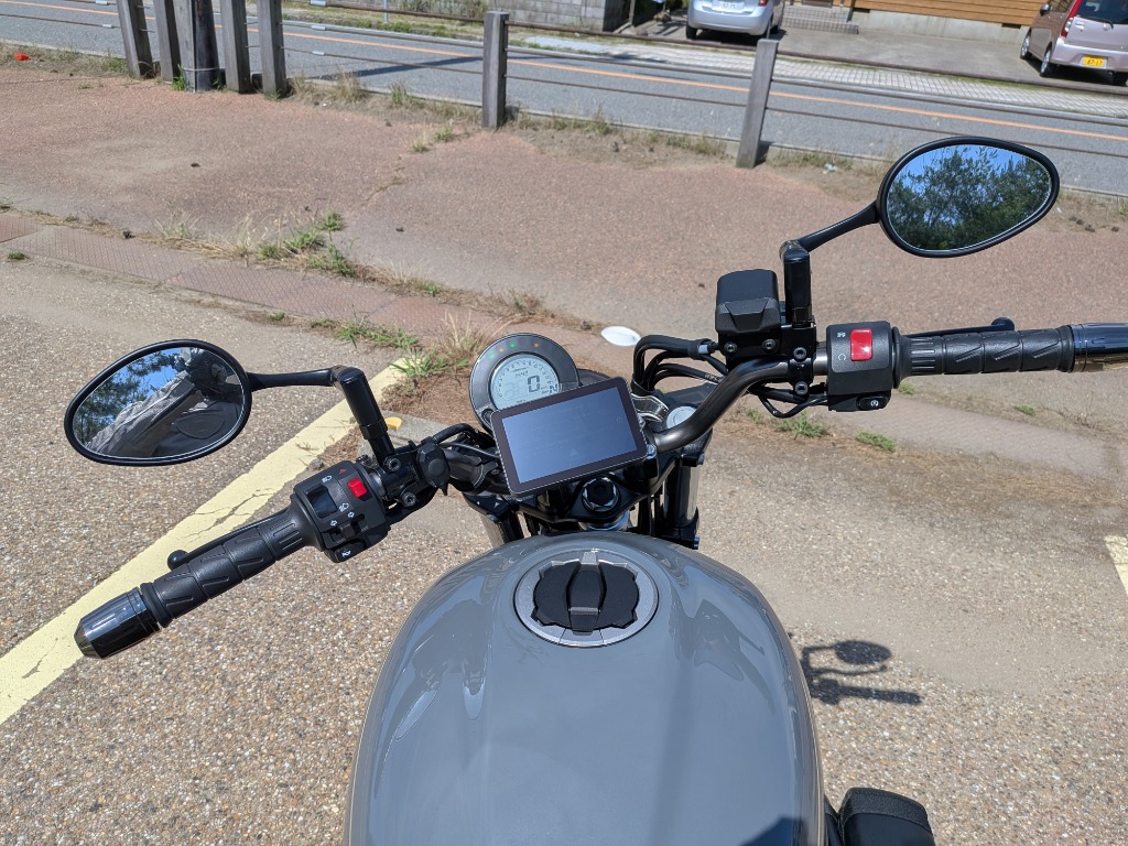 TANAX タナックス バイクミラー ナポレオン リュートミラー