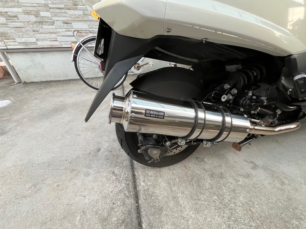 BEAMS ビームス バイク用 マフラー マジェスティー250 JBK