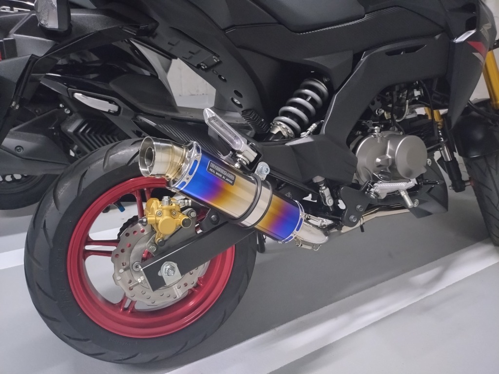 Z125PRO用 BEAMS フルエキマフラー BEAMS ビームス バイク用 Z125 PRO 2BJ - BR125H フルエキ フル