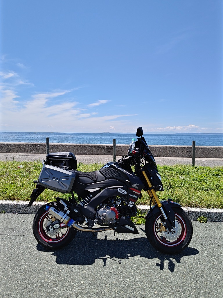R-EVO ヒートチタンサイレンサー 政府認証（Z125 PRO/2BJ-BR125H