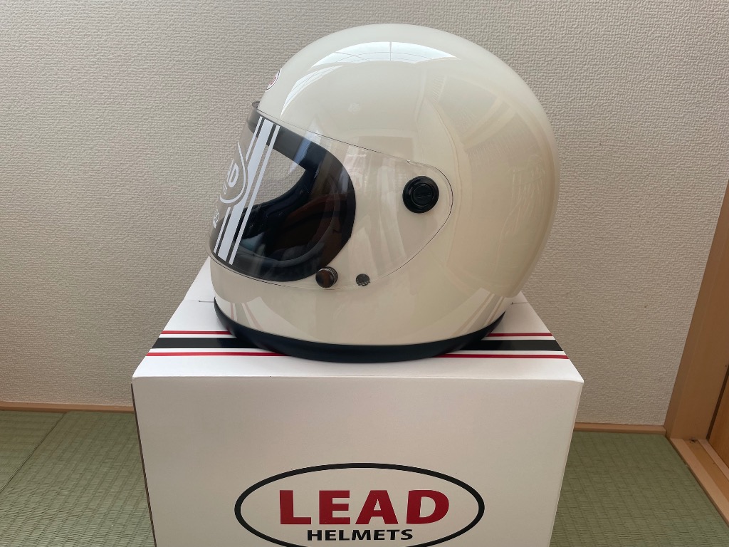 リード工業 ヘルメット RX-200R ホワイト 57-60 試着のみ 箱付き