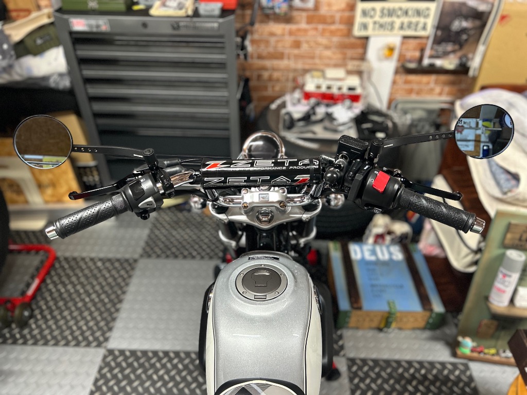 TANAX タナックス (TANAX) バイクミラー 46works×ナポレオン 46