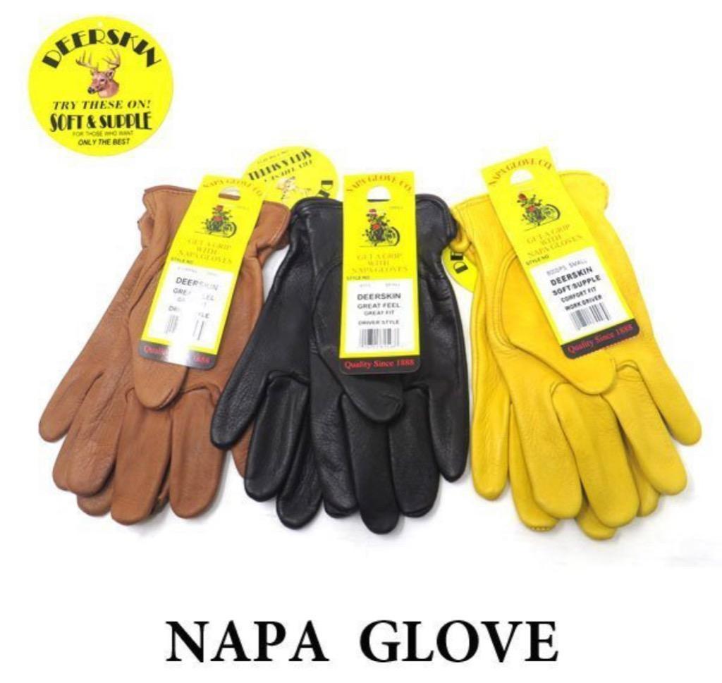 NAPA 鹿革グローブ プレーン 春夏秋３シーズンOK ナパグローブ 800 815 NAPA GLOVE PLAIN ディアスキン バイク キャンプ  アウトドア :GD-01:モトブルーズ宝塚 - 通販 - Yahoo!ショッピング