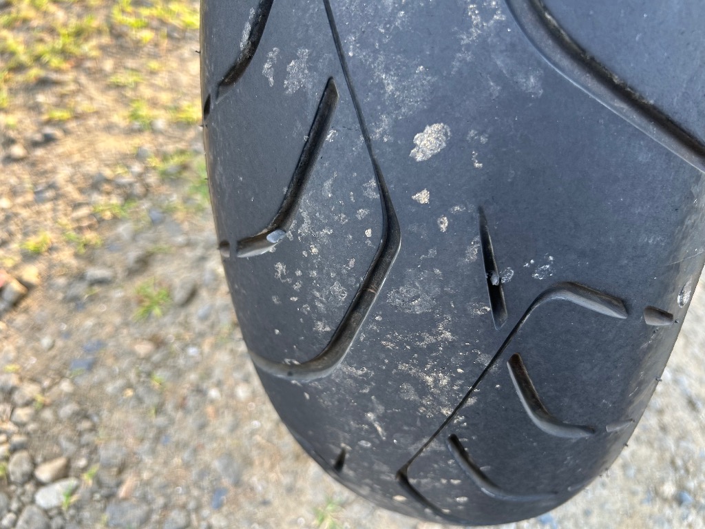 ダンロップ　ロードスマートⅢ 新品未使用　cb400sf などに… motofoottire_rs4-21