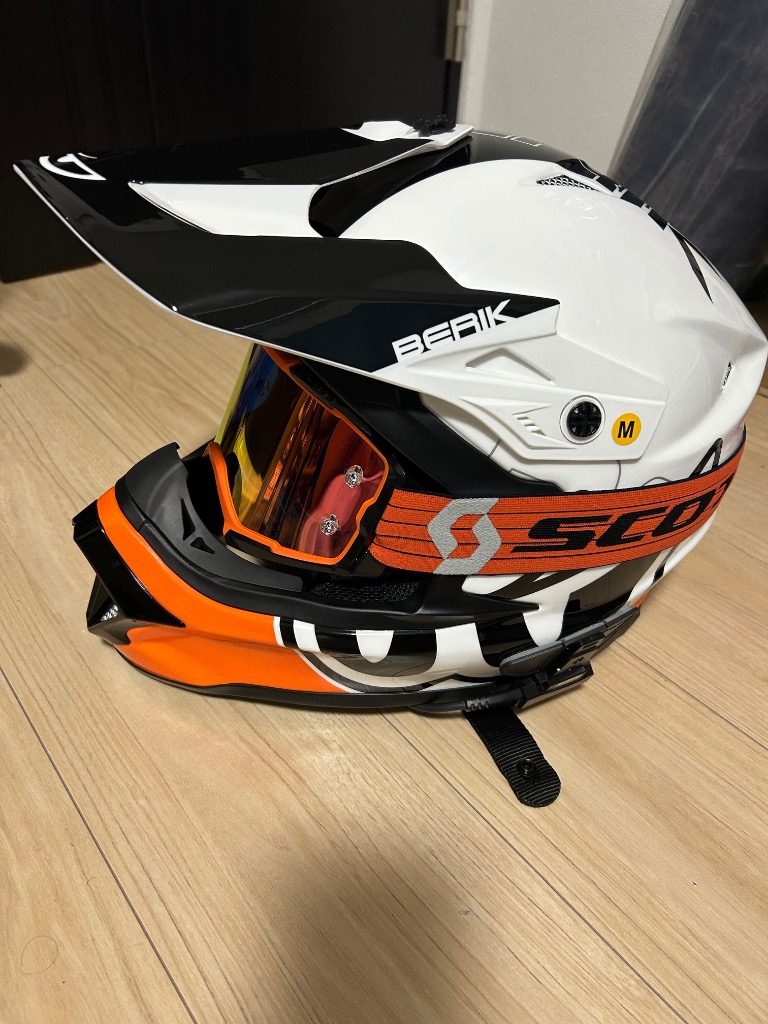 BERIK】ベリック オフロード ヘルメット HEL-239201-BK ORANGE