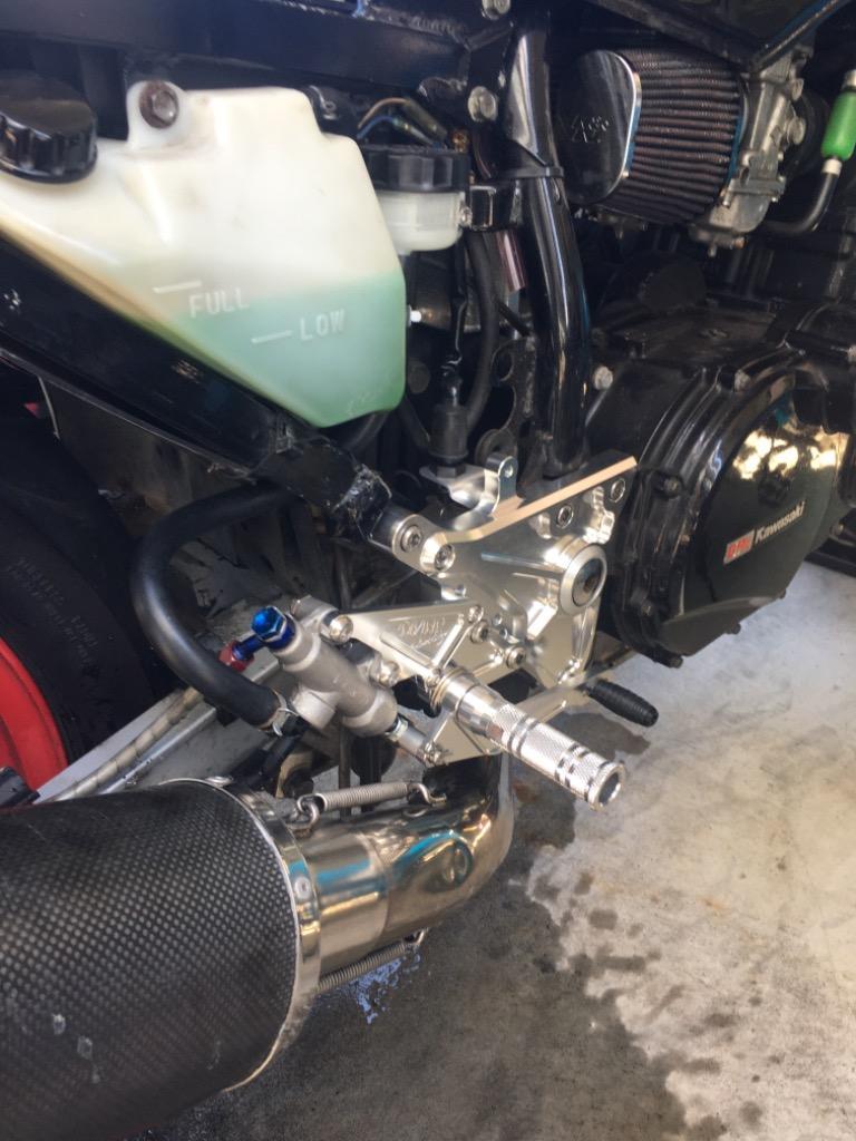 OVER RACING オーヴァー バックステップ 4ポジション GPZ900R