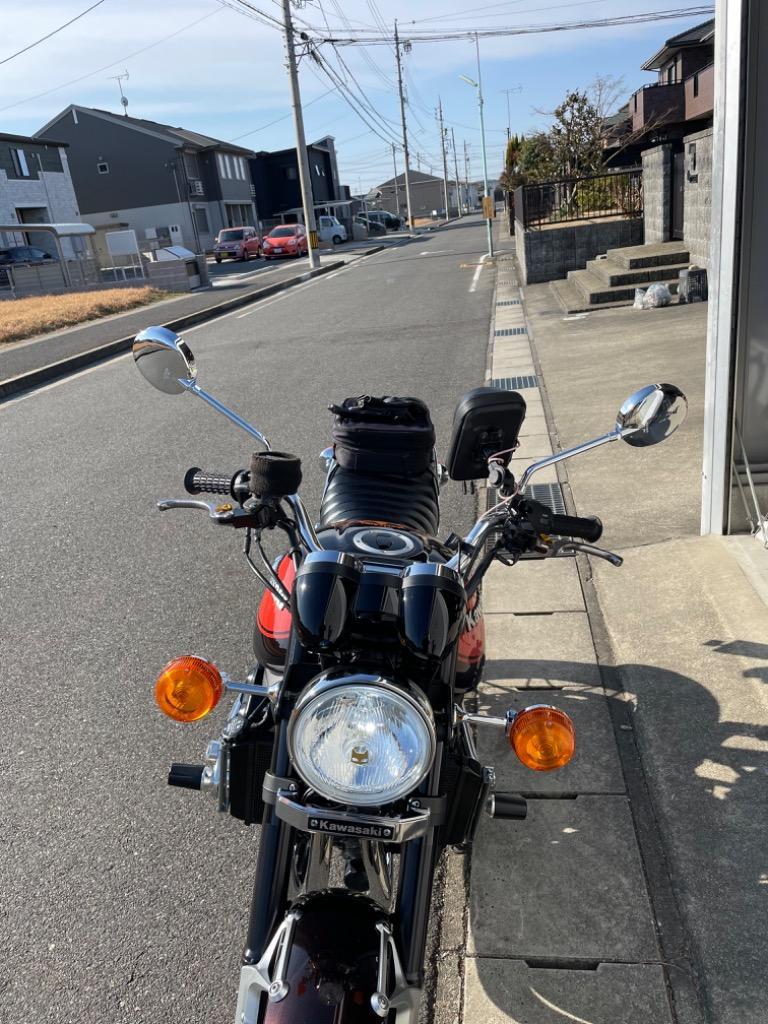 カワサキ Z900RS/CAFE Z2ミラー(汎用) クローム DOREMI