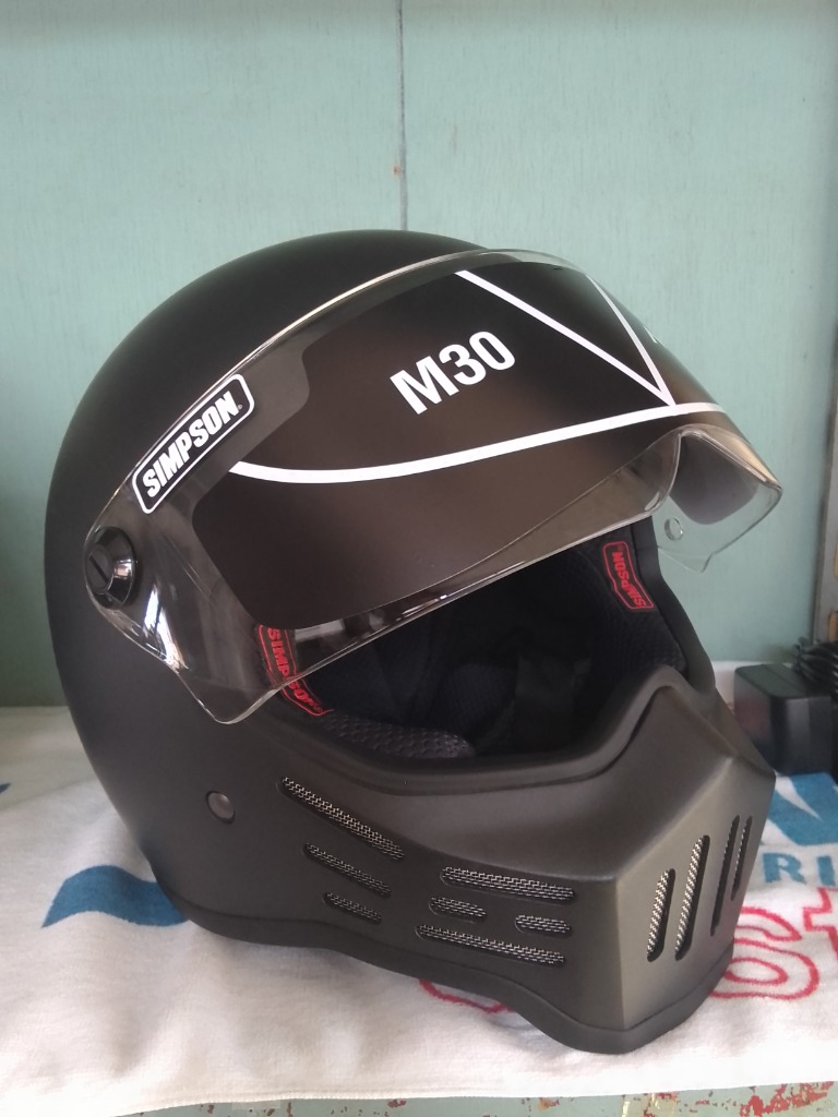 SIMPSON（バイク） シンプソンヘルメットM30ストーンブラック