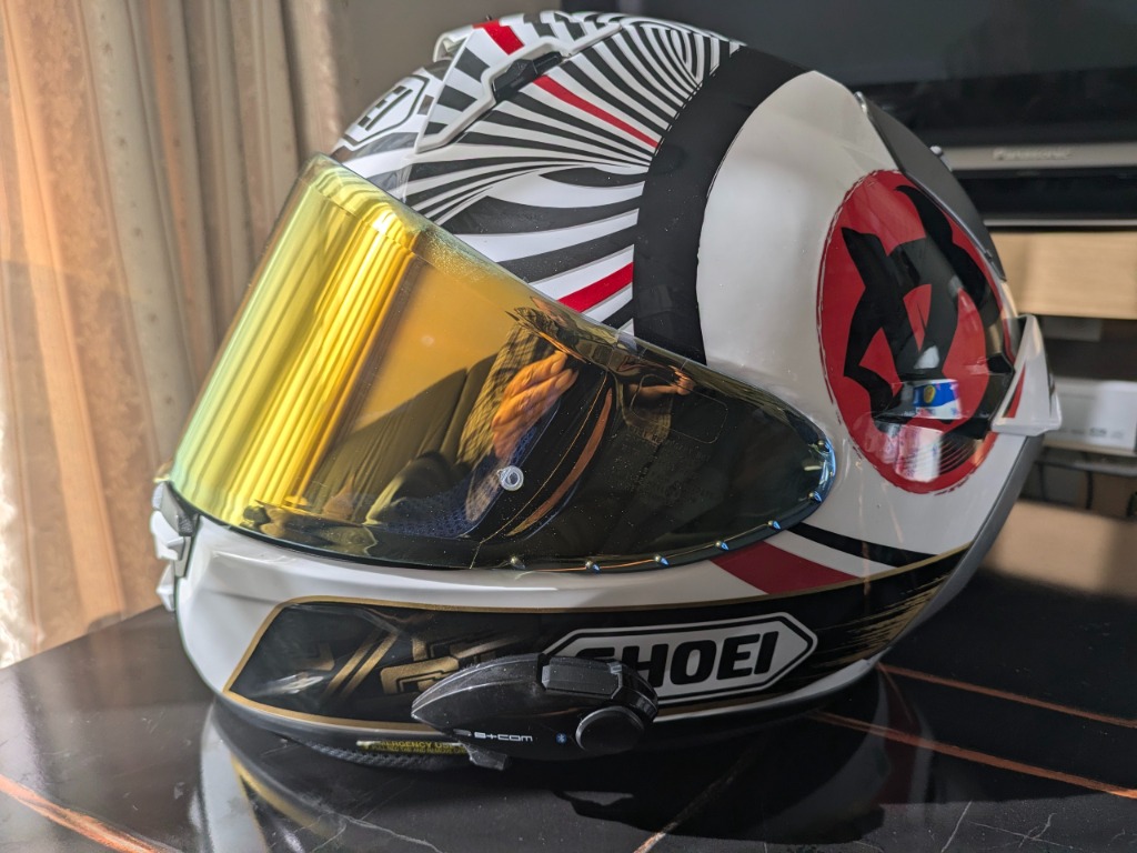 SHOEI ショウエイ CWR-F2 スモークミラーシールド ファイアー