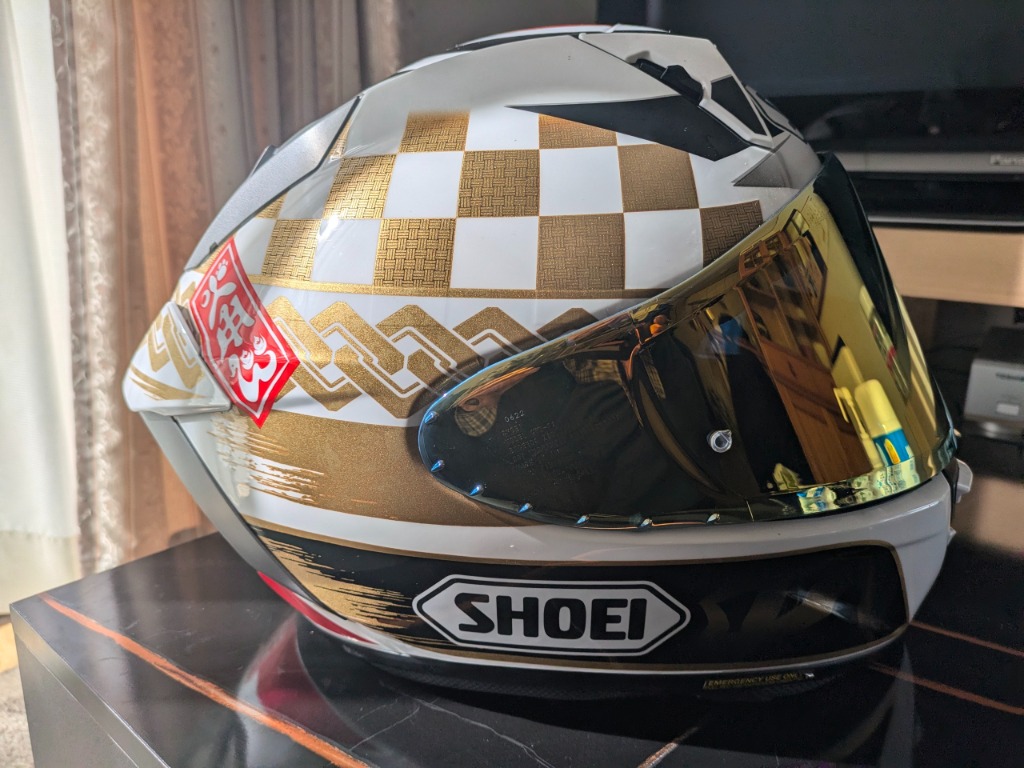 SHOEI ショウエイ CWR-F2 スモークミラーシールド ファイアー
